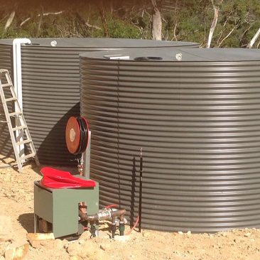 Custom made Aquaplate fire fighting tanks